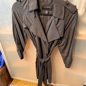 Banana Republic Charcoal Trench Coat for Women